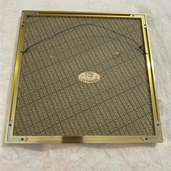 Wesley WESS Smith Ducks Hand Cast Paper Colored Framed Art MCM Signed Brass 90’s - Picture 8 of 13